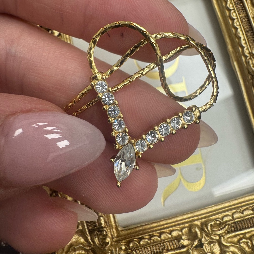 Christian Dior vintage gold plated necklace - Picture 8 of 15